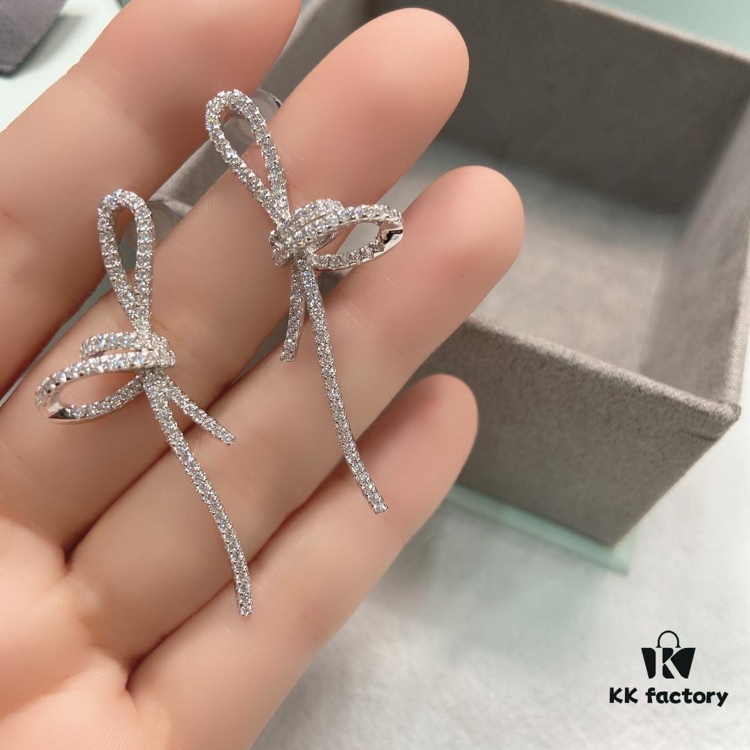 692fdd3199f2d84055c8b41f New Arrival He Fang Flying Ribbon Stud Earrings, Minimalist Luxury Unique Design Elegant Ear Jewelry Gift for Girlfriend