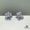 692fdd3199f2d84055c8b421 New Arrival He Fang Blue Star Flower Stud Earrings, Fashionable and Unique Design, Minimalist Earrings Jewelry Gift for Girlfriend