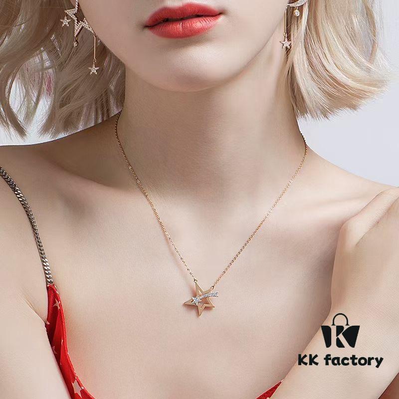 He Fang Meteorite Collarbone Chain
