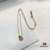 He Fang Da Ju Da Li Collarbone Chain, Same Style as Qiao Xin's Orange Citrus Necklace