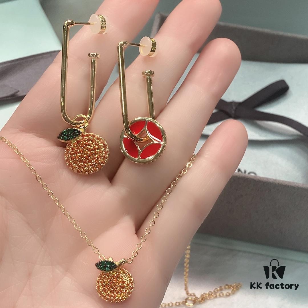 692fdd3d99f2d84055c8b43f HEFANG Jewelry Good Luck Red Year Youth Luxury Stud Earrings, Ear Accessories and Jewelry
