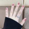 New Arrival ❤️ HEFANG Jewelry Barbie ✨ New Collection Elastic Band Ring with Model Wearing Effect