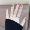 New Arrival ❤️ HEFANG Jewelry Barbie ✨ New Collection Elastic Band Ring with Model Wearing Effect