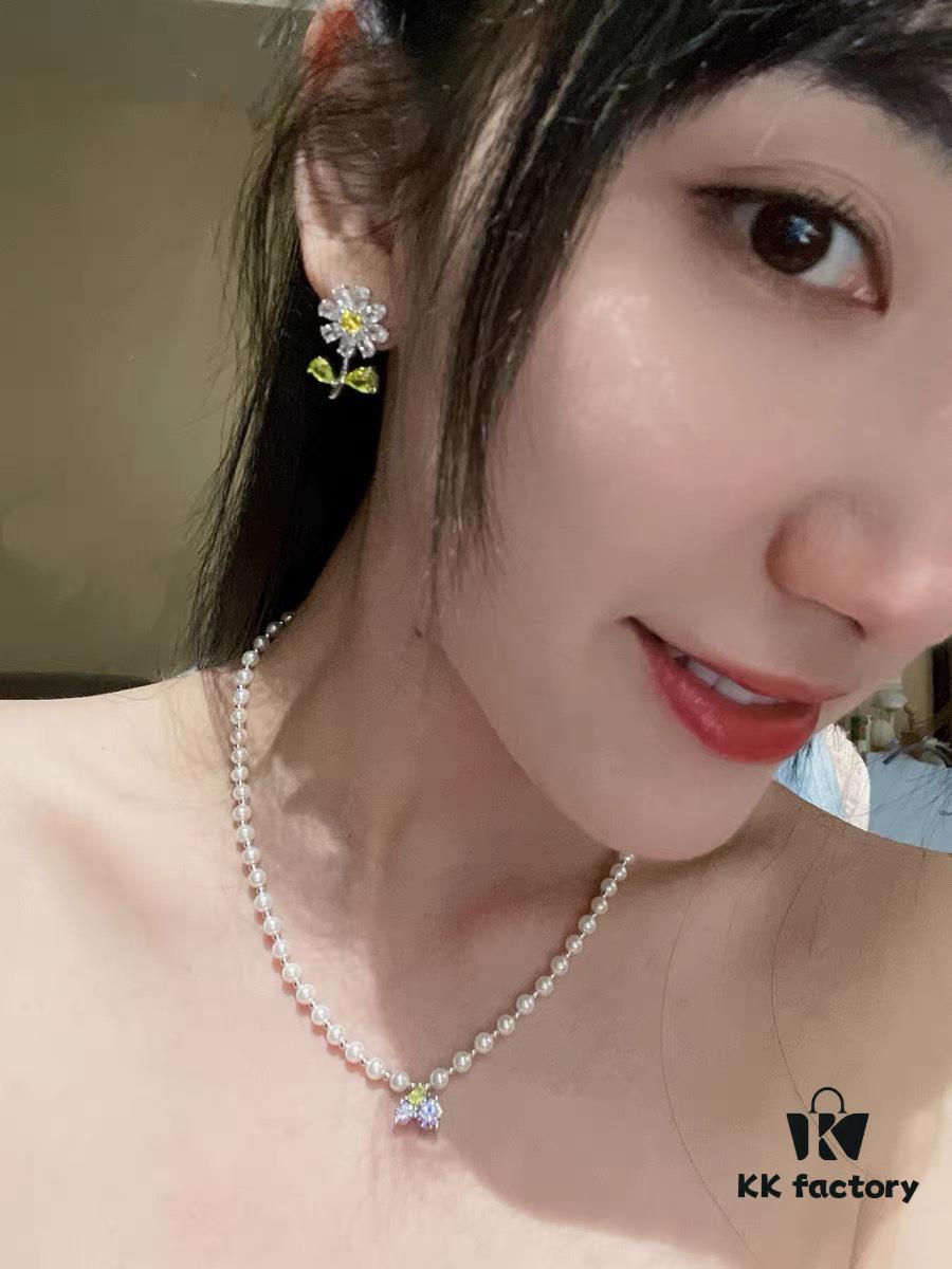 HEFANG Jewelry Fruit Freedom Series - Grape Ice Juice Necklace