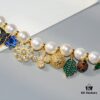 692fdd8999f2d84055c8b4ca HEFANG Jewelry Garden Necklace, 925 Silver Nature-Inspired Statement Choker, Collarbone Chain