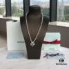 692fdd8a99f2d84055c8b4cb HEFANG Jewelry Elizabeth Bow Pendant Necklace