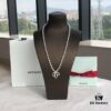 692fdd8b99f2d84055c8b4cf HEFANG Jewelry Elizabeth Bow Pendant Necklace