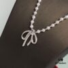 692fdd8c99f2d84055c8b4d1 HEFANG Jewelry Elizabeth Bow Pendant Necklace