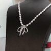 692fdd9099f2d84055c8b4da HEFANG Jewelry Elizabeth Bow Pendant Necklace