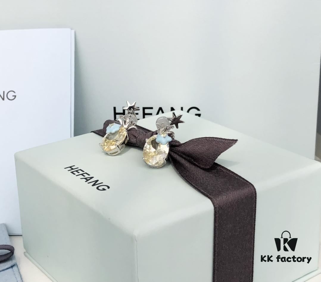 692fdd9299f2d84055c8b4df HEFANG Jewelry Pineapple Ice Earrings
