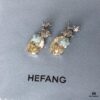 692fdd9699f2d84055c8b4e8 HEFANG Jewelry Pineapple Ice Earrings