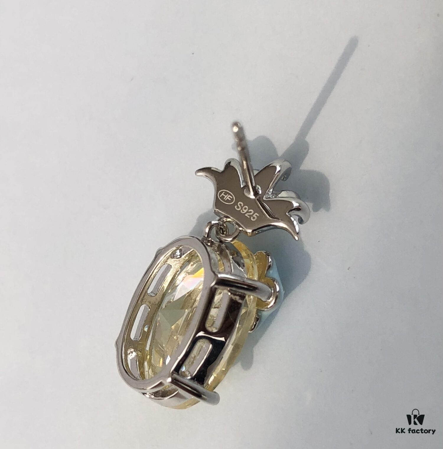 HEFANG Jewelry Pineapple Ice Earrings