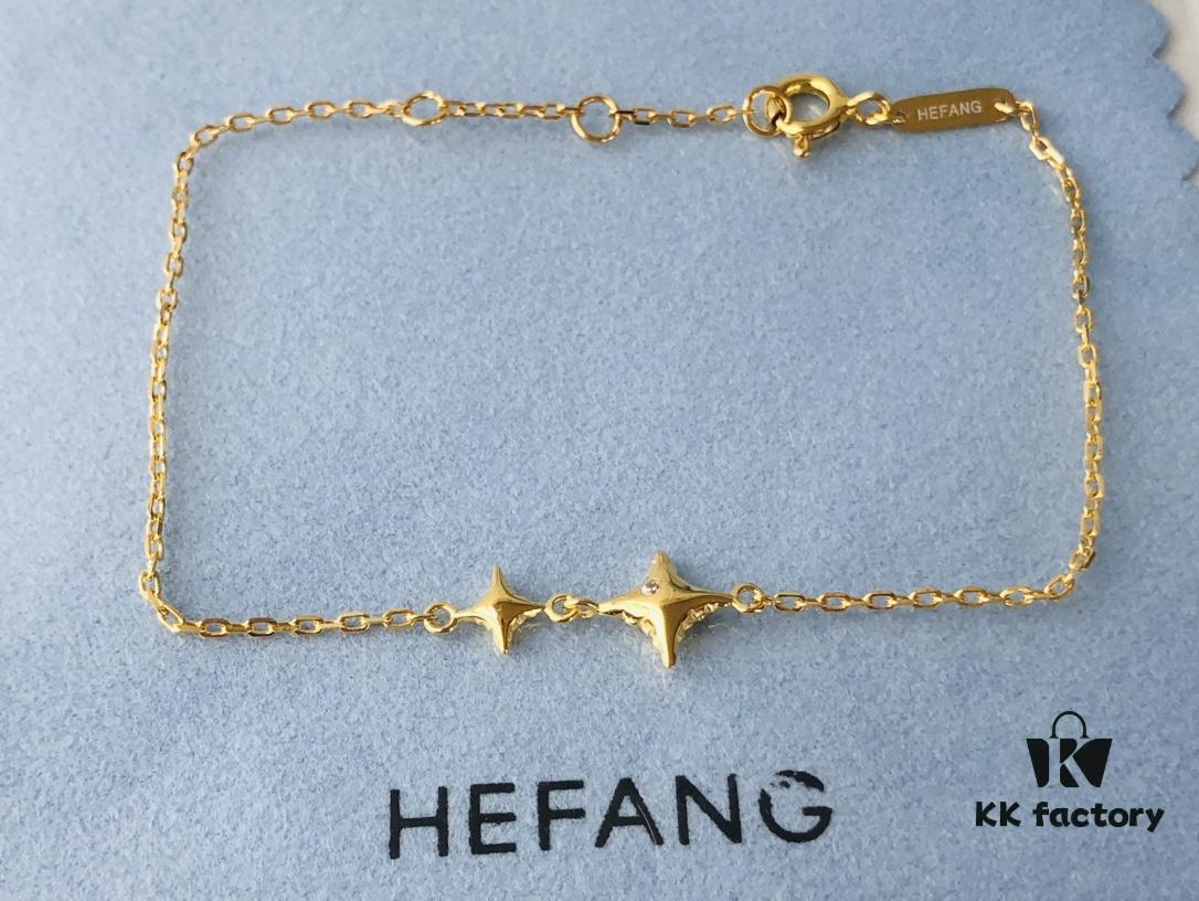 692fdd9a99f2d84055c8b4f2 HEFANG Jewelry Gemini Diamond Bracelet