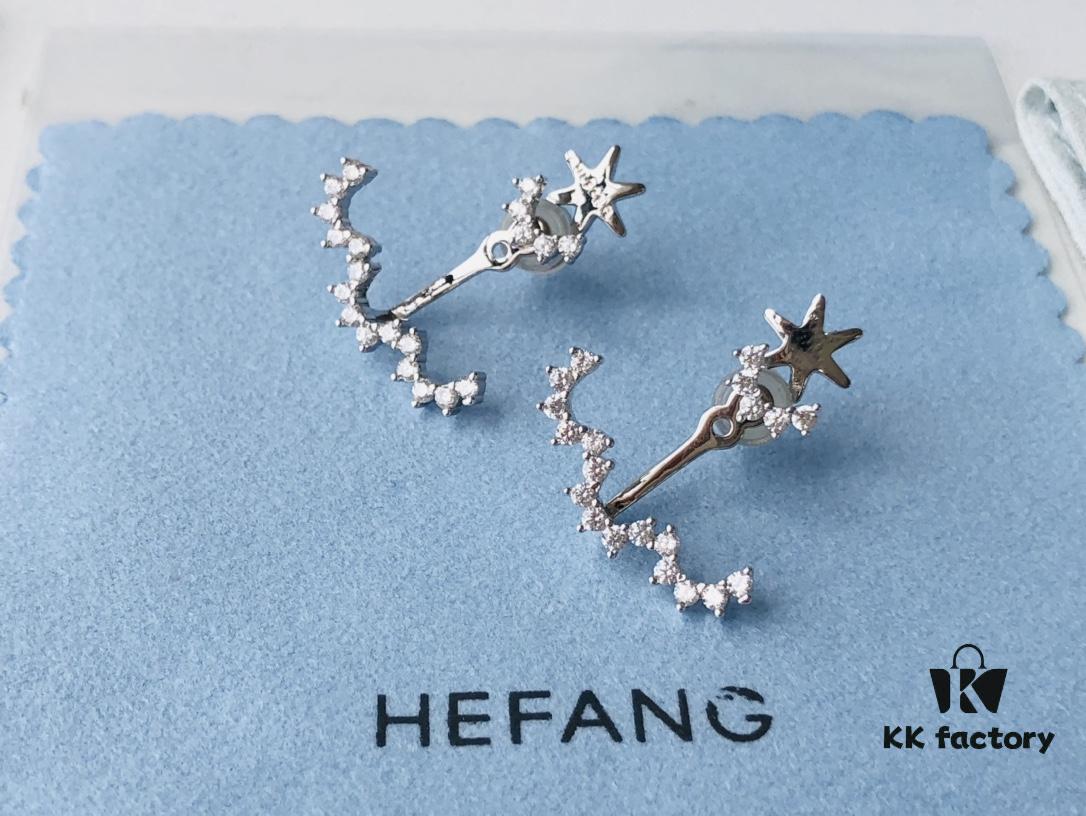 692fdda899f2d84055c8b511 HEFANG Jewelry Wedding Collection Lace Stud Earrings
