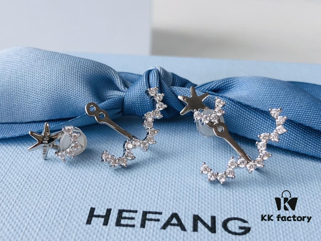 692fdda999f2d84055c8b513 HEFANG Jewelry Wedding Collection Lace Stud Earrings