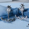 692fddaa99f2d84055c8b516 HEFANG Jewelry Wedding Collection Lace Stud Earrings