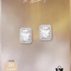 692fddb299f2d84055c8b525 HEFANG Jewelry New Arrival Glittering Sugar Cube Stud Earrings, Luxury Minimalist and Unique Design Elegant Ear Accessories for Women