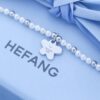 692fddcc99f2d84055c8b554 New Launch: HEFANG Xiao Hua Pendant Short Necklace, Collarbone Chain, Original Design Jewelry Gift