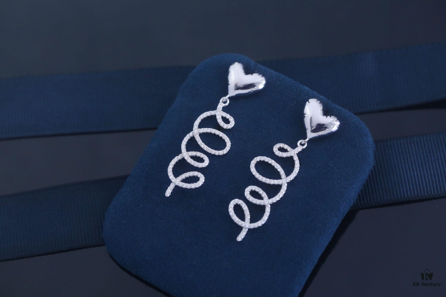692fddda99f2d84055c8b56d HEFANG Jewelry Cream Twirl Earrings - Limited Edition Ear Studs, Celebrity Style (Zhou Yutong's Pick), Ideal Gift for Qixi Festival