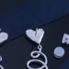 692fdddb99f2d84055c8b56e HEFANG Jewelry Cream Twirl Earrings - Limited Edition Ear Studs, Celebrity Style (Zhou Yutong's Pick), Ideal Gift for Qixi Festival