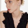Aurora Ribbon Knot Necklace by He Fang
