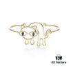 He Fang Cat Ear Cuffs Bracelet Non-Pierced Earrings