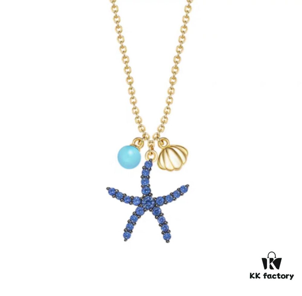 692fddfb99f2d84055c8b5aa He Fang Mini Starfish Necklace