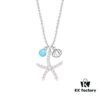 He Fang Mini Starfish Necklace