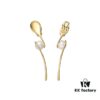 He Fang Afternoon Tea Tableware Ear Cuff Style