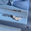 HEFANG He Fang White Rose Collarbone Necklace