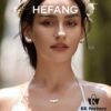 HEFANG He Fang White Rose Collarbone Necklace