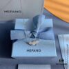 HEFANG He Fang White Rose Collarbone Necklace