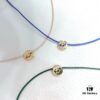 692fde4499f2d84055c8b5f9 Smiling Xiaoqu Cookie Necklace Gift Box Fashionable Design Collarbone Chain for Women Blue Pink