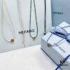 Smiling Xiaoqu Cookie Necklace Gift Box Fashionable Design Collarbone Chain Bracelet for Women Blush