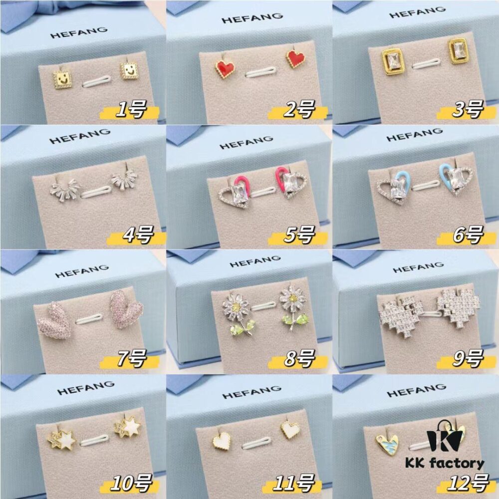 692fde5199f2d84055c8b60a HEFANG / He Fang Boutique Collection Earrings Set Image