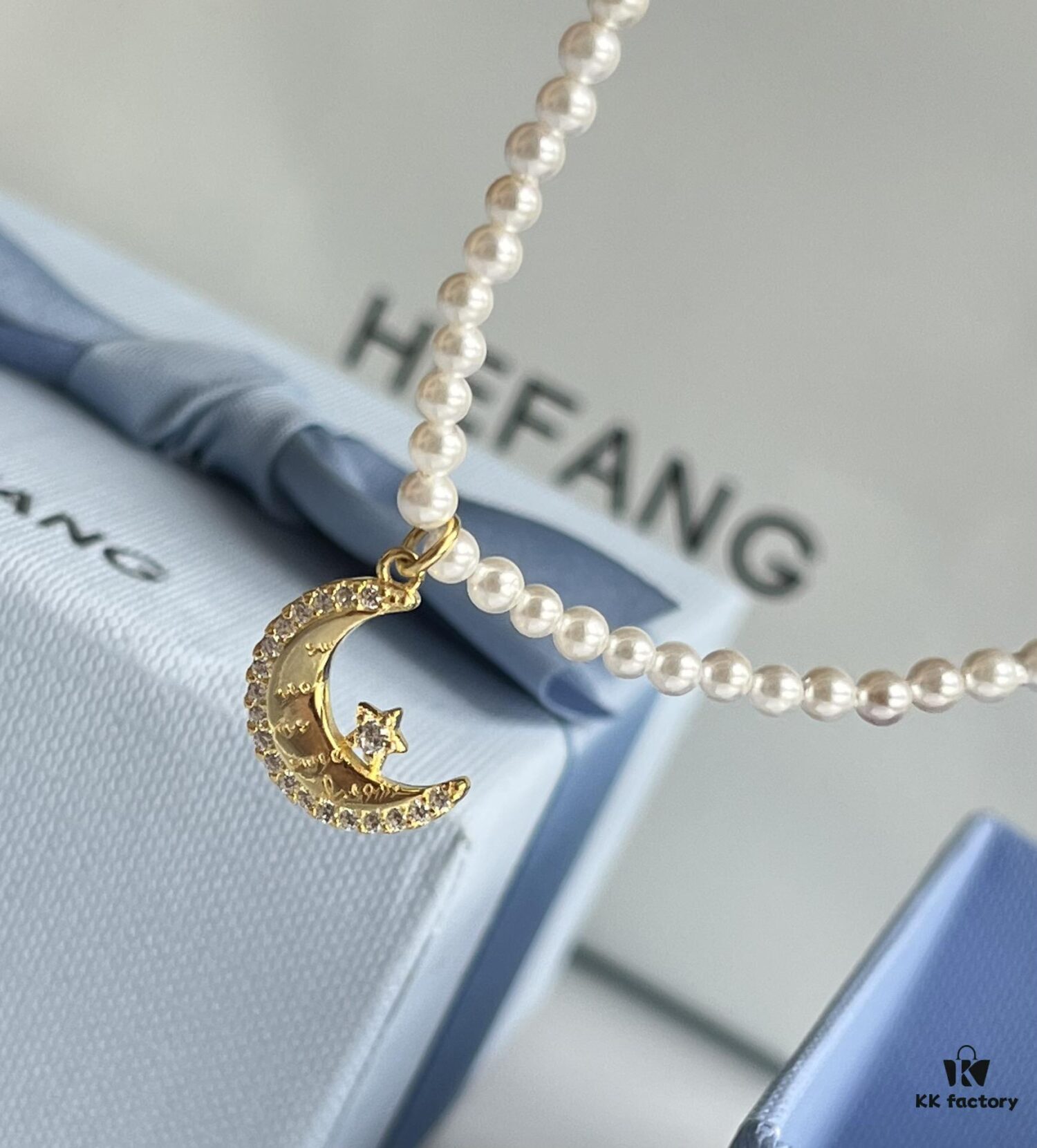 692fde7299f2d84055c8b634 HEFANG Jewelry He Fang New Star and Moon Sweet Dream Pearl Short Necklace ✨ Versatile and Flattering, an Essential Elegant Piece for Every Jewelry Box! Timelessly Exquisite, Simply Wow!