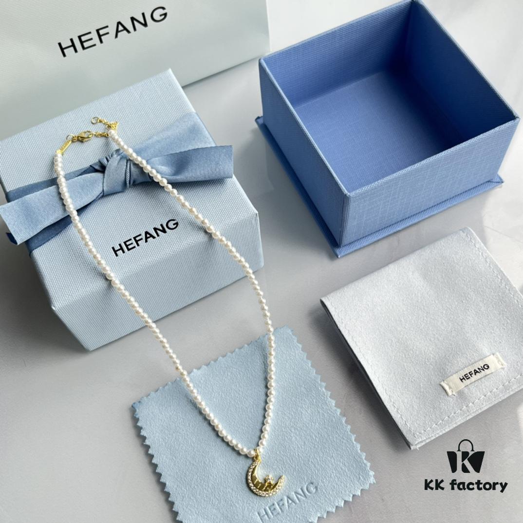 692fde7599f2d84055c8b636 HEFANG Jewelry He Fang New Star and Moon Sweet Dream Pearl Short Necklace ✨ Versatile and Flattering, an Essential Elegant Piece for Every Jewelry Box! Timelessly Exquisite, Simply Wow!