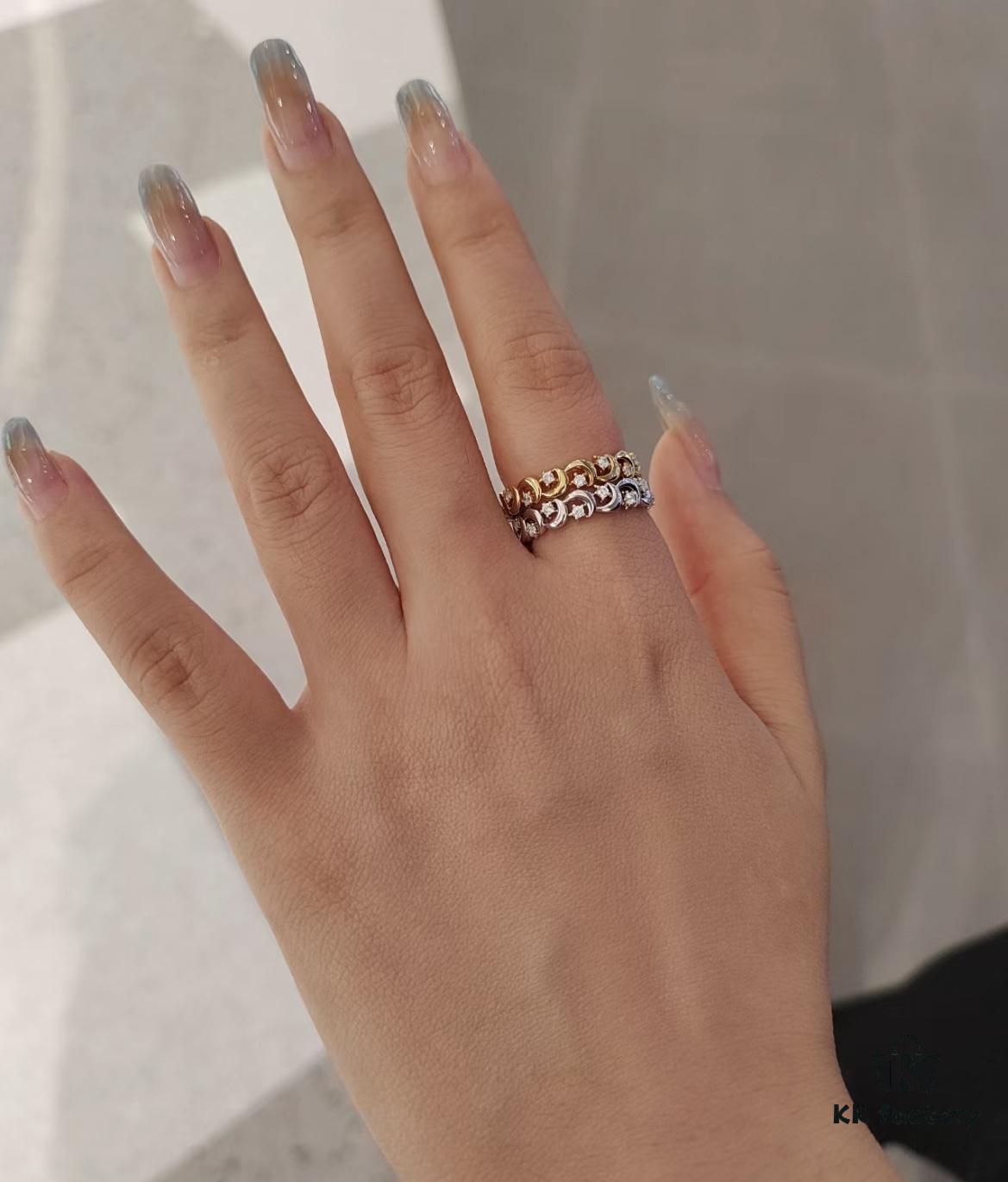 692fde8299f2d84055c8b646 HEFANG Jewelry Individual Style Sharing | Star and Moon Sweet Dream Ring