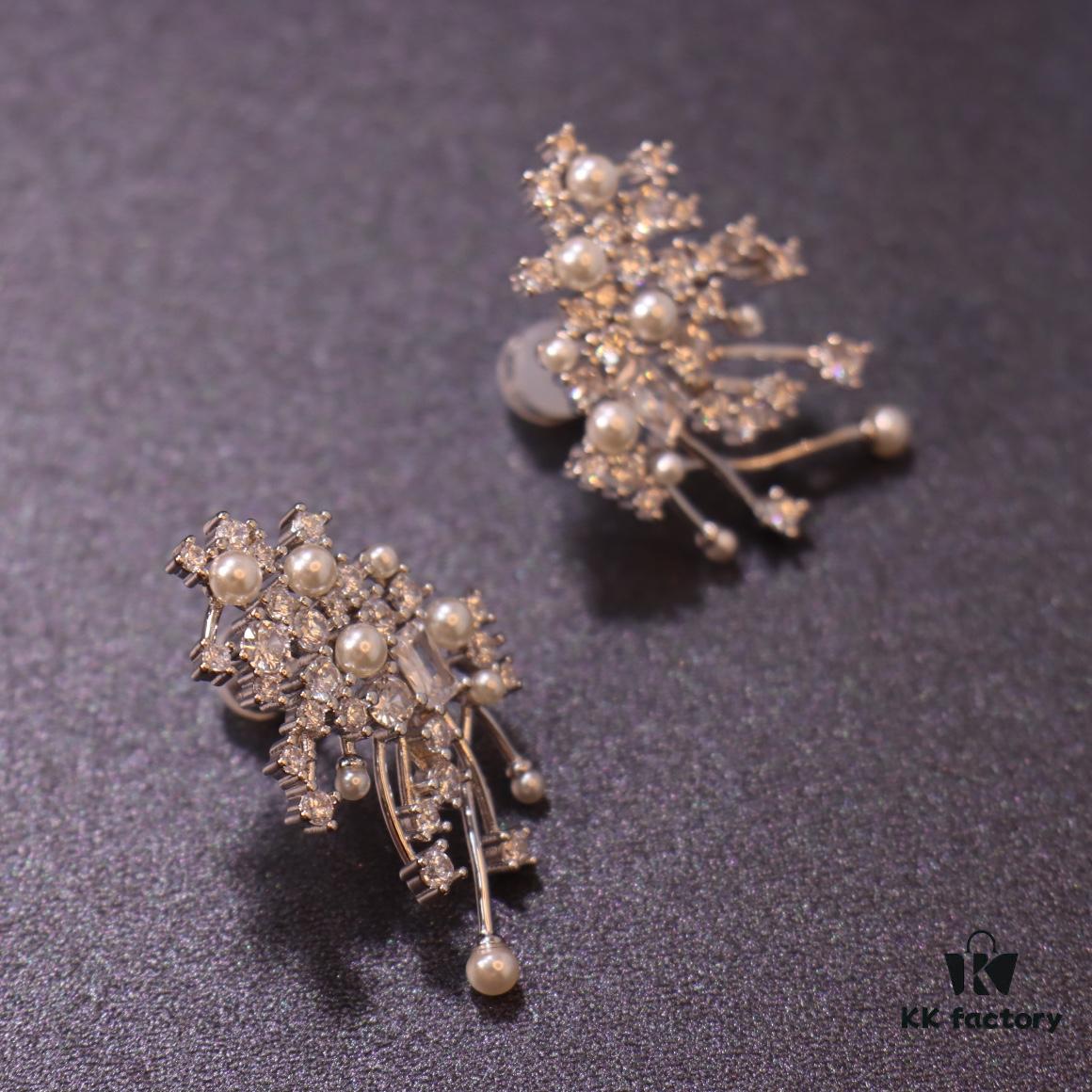 692fde9799f2d84055c8b663 Hexagon New Arrival Brilliant Nebula Earrings