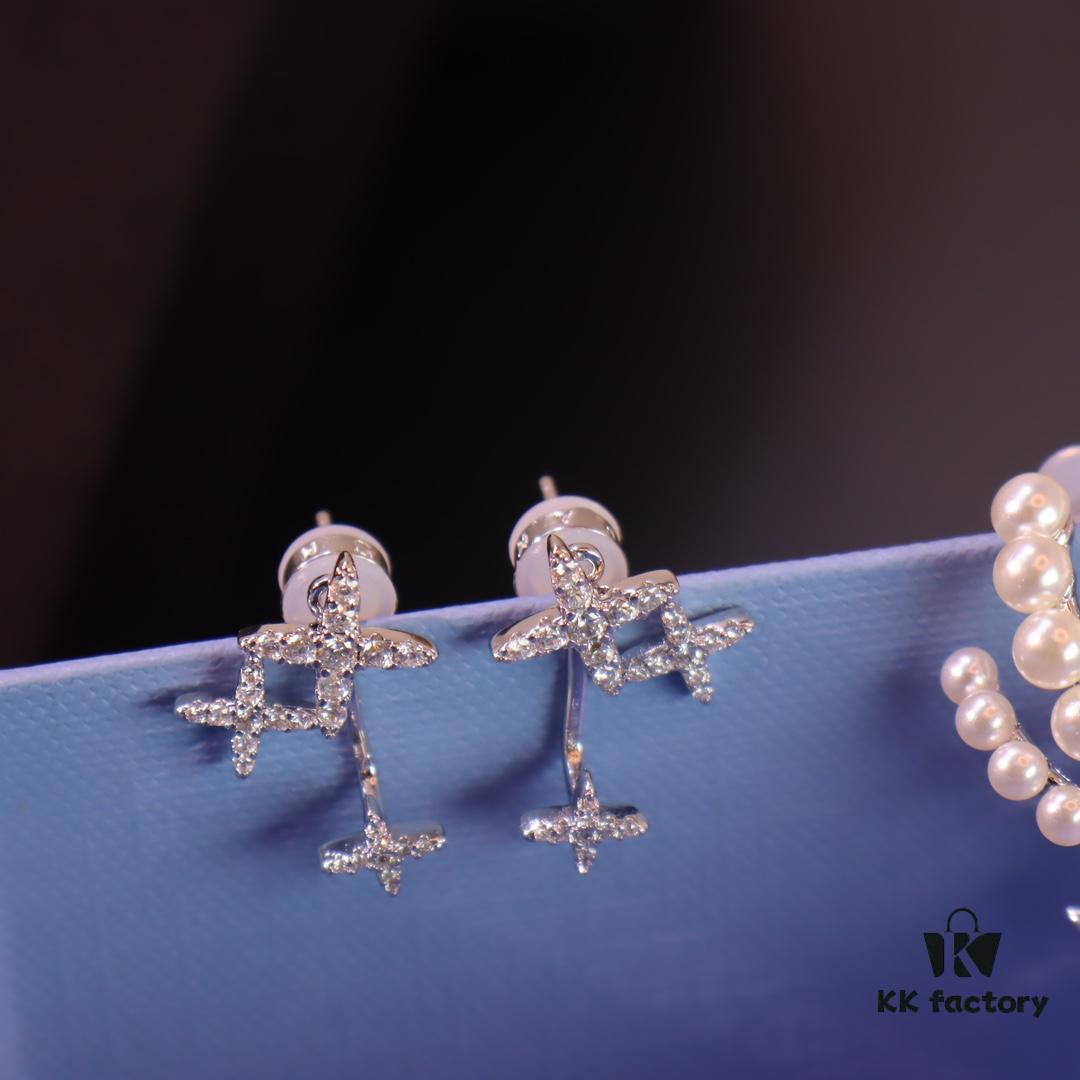 Hexagon New Starlight Stud Earrings