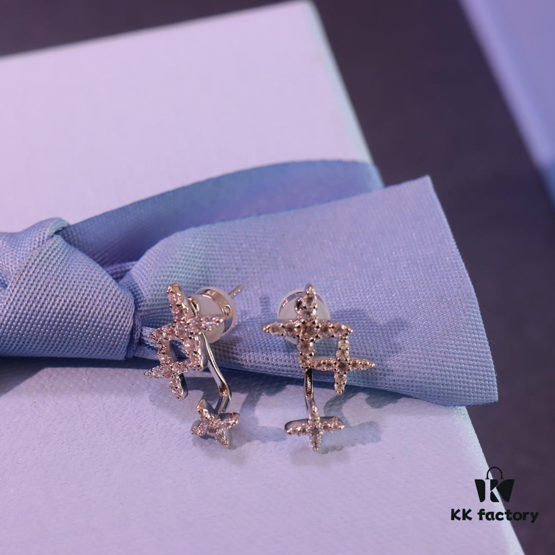 Hexagon New Starlight Stud Earrings