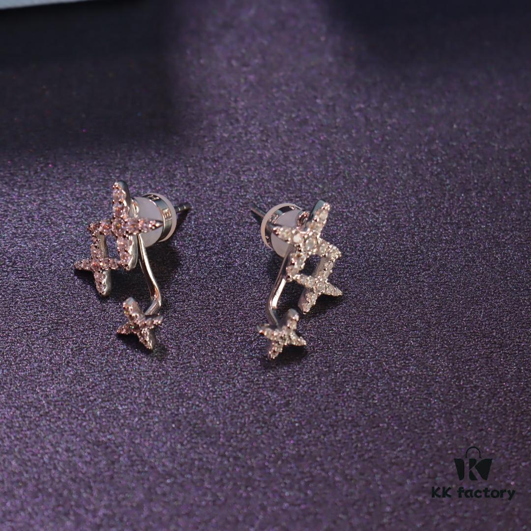 Hexagon New Starlight Stud Earrings
