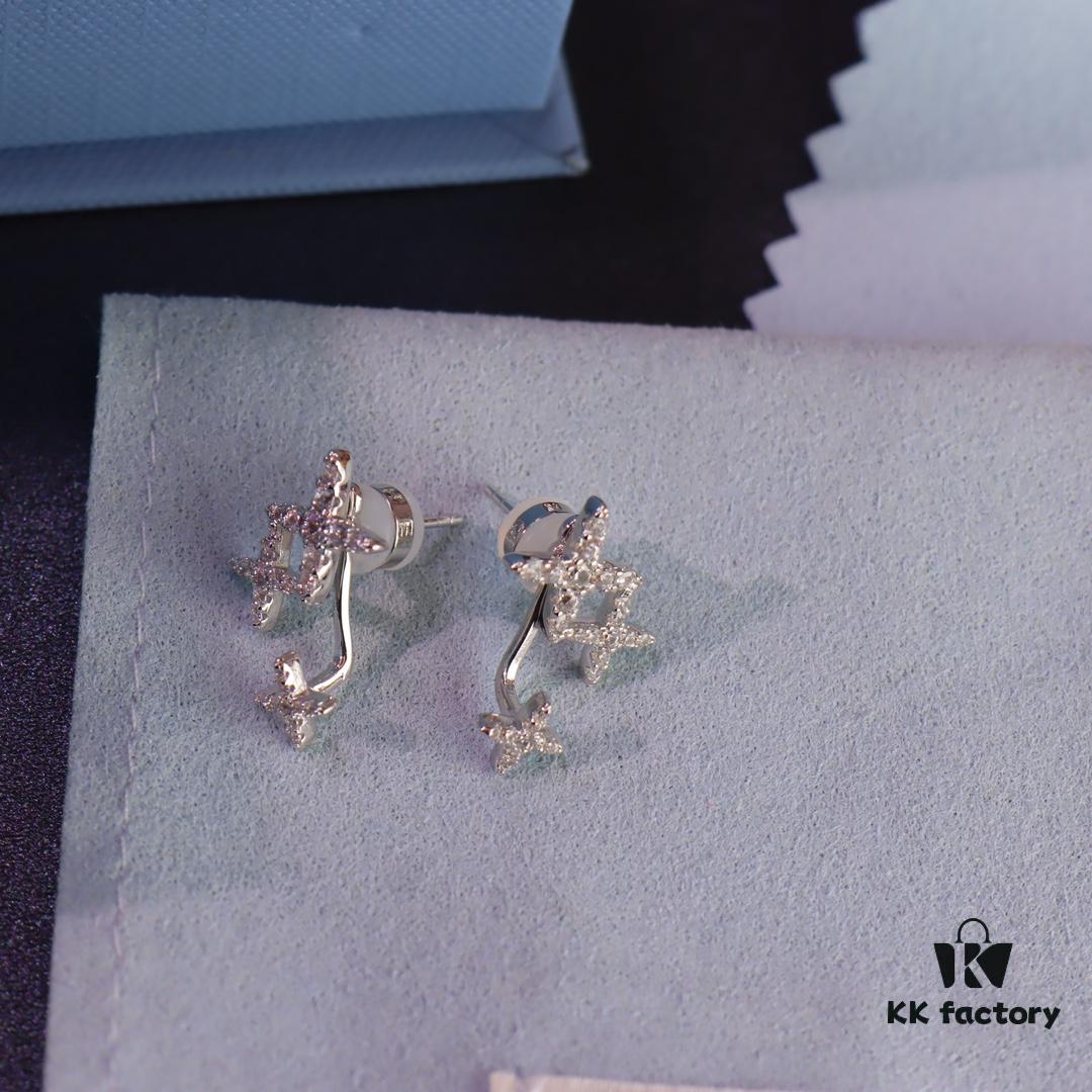Hexagon New Starlight Stud Earrings
