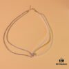 Hefang New Starlight Twisted Knot Necklace