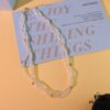 692fdeb199f2d84055c8b67c He Fang Jewelry Braided Three-Strand Twist Necklace