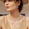 692fdeb799f2d84055c8b684 He Fang Jewelry Braided Three-Strand Twist Necklace