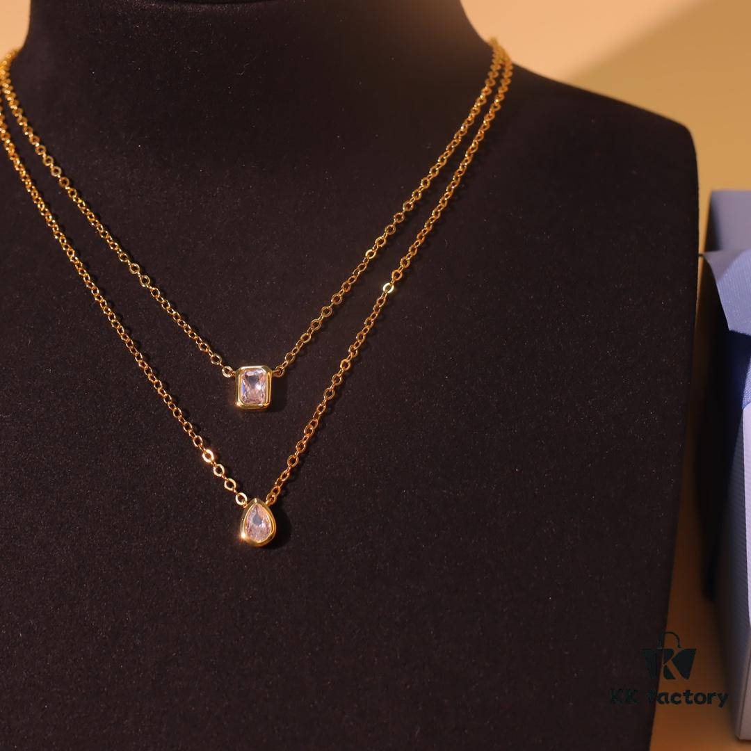 692fdebe99f2d84055c8b68d He Fang New Mini Luminescent Necklace and Stud Earrings