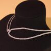 Hefang New Starlight Twisted Knot Necklace