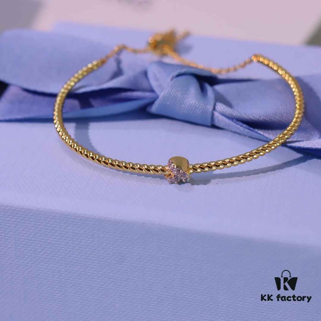 692fded099f2d84055c8b6a3 Hexagon New Heart Knot Bracelet Adjustable Thin Bangle Bangles Hand Rope