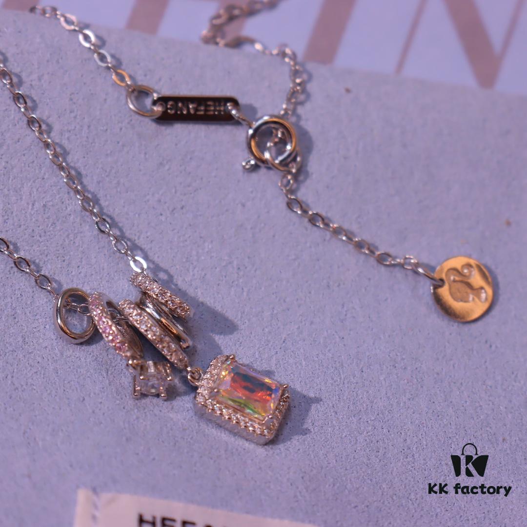 692fdedc99f2d84055c8b6b0 He Fang Jewelry New Arrival Aurora Small Ice Sugar Necklace